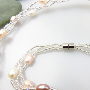 Perla Ketting en armband setje