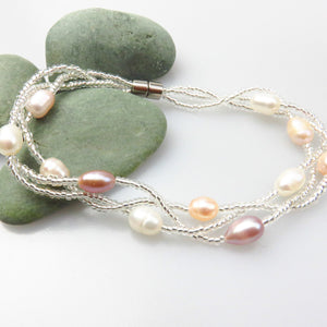 Perla Ketting en armband setje